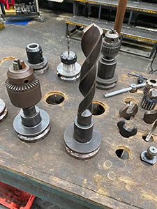 Large fabrication facing process